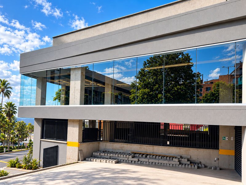 Proyecto Centriko en Manizales, Caldas: ventanería, fachada y vidrio templado instalados por Crealum, foto 3